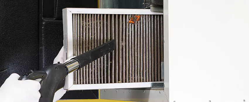 Clogged Air Duct Cleaning Process in Tysons Corner, VA