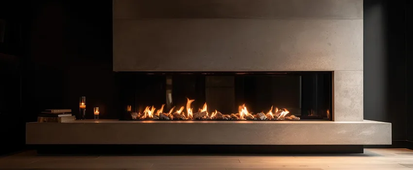 Gas Fireplace Ember Bed Design Services in Tysons Corner, Virginia
