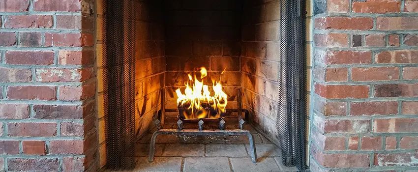 Repairing Damaged Fireplace Tiles in Tysons Corner, Virginia