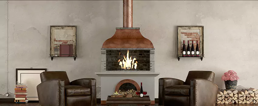 Thelin Hearth Products Providence Pellet Insert Fireplace Installation in Tysons Corner, VA