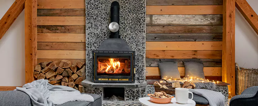 Thelin Hearth Products Direct Vent Gas Stove Fireplace Inspection in Tysons Corner, Virginia